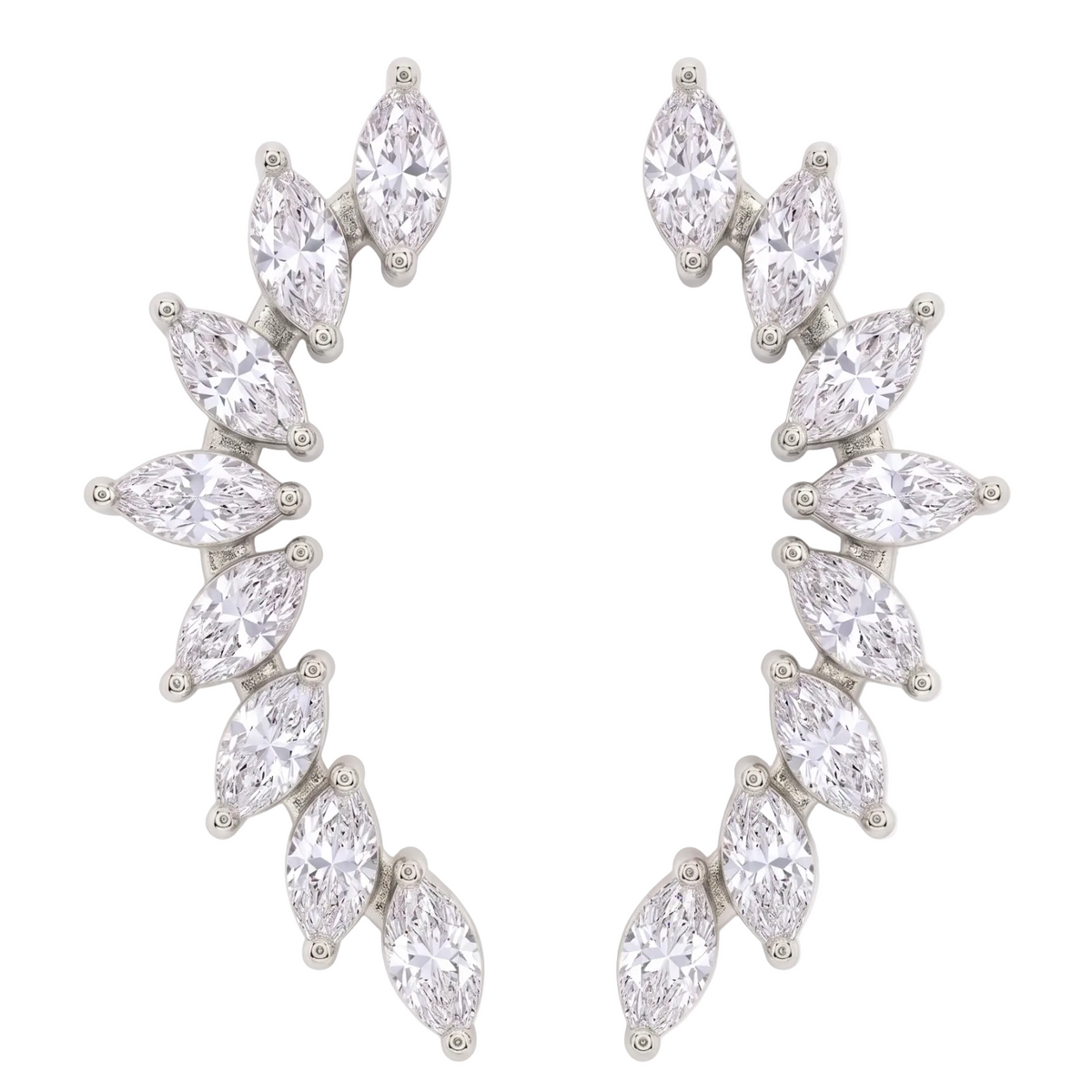 Flora Earcuff - Silver