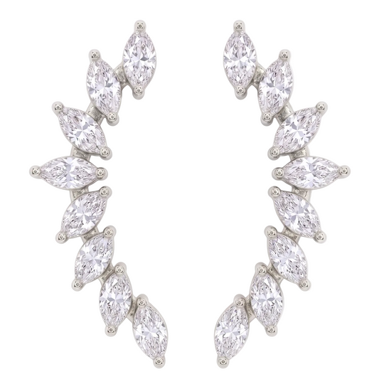 Flora Earcuff - Silver