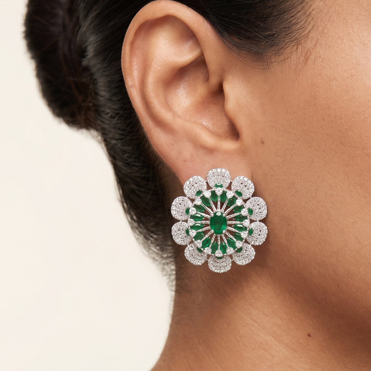 Marias Earrings - Green