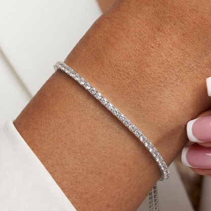 Starlight Diamond Bracelet - Silver