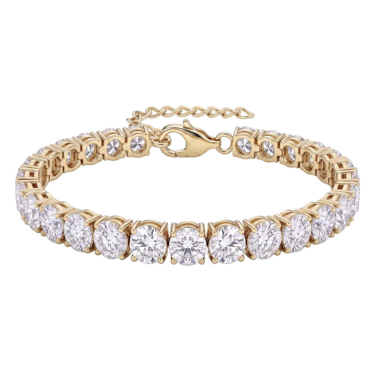 Diamond Tennis Bracelet - 1 CT - Gold