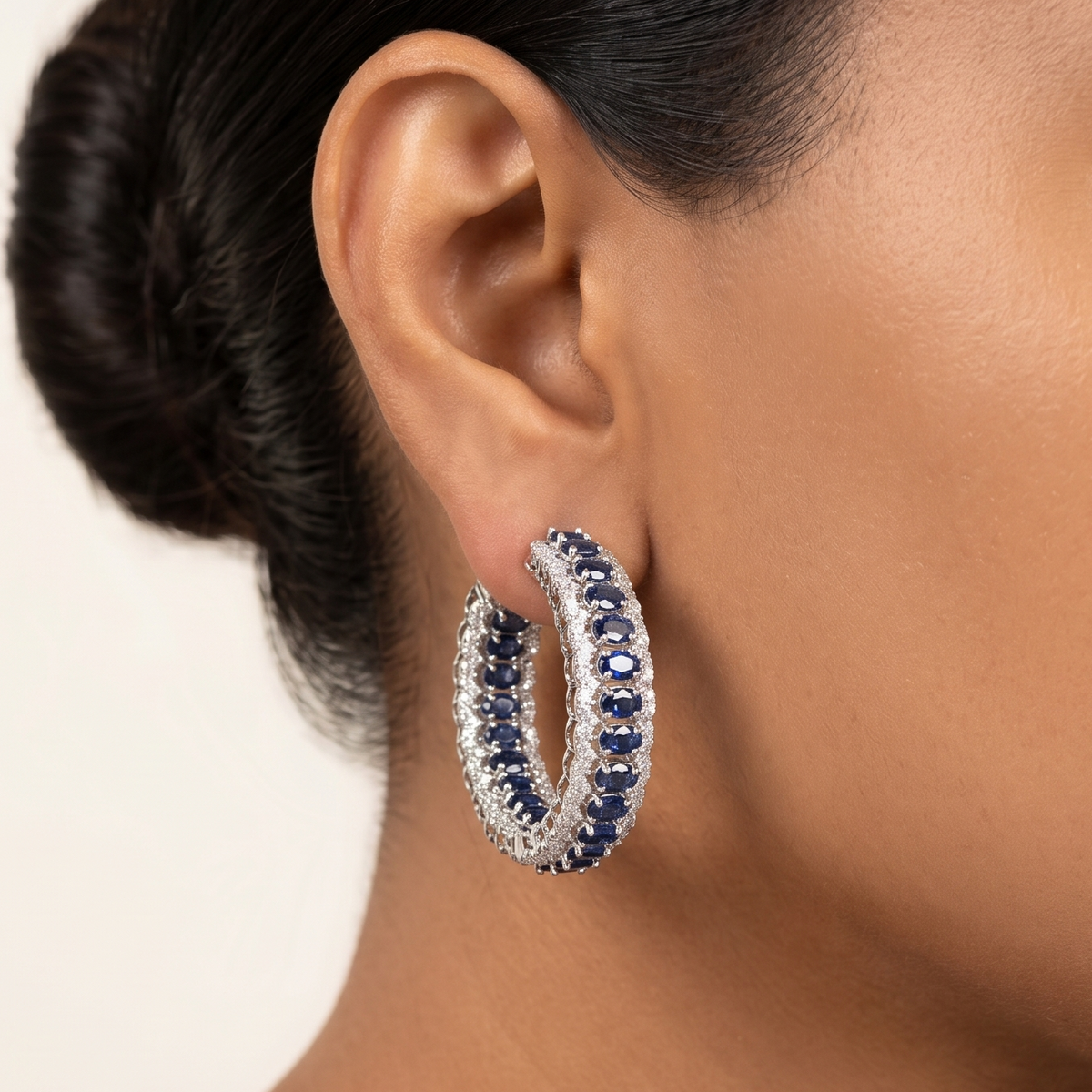 Royal Arc Hoops - Blue