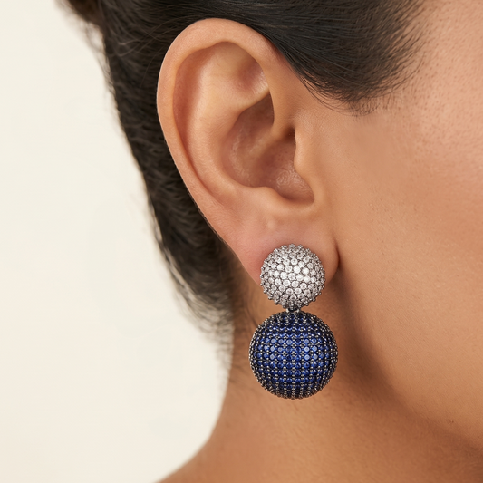 Lucent Earrings - Blue