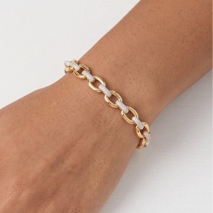 Lumina Link Bracelet - Gold