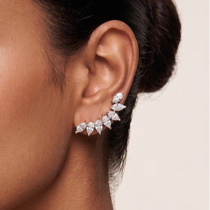 Flora Earcuff - Silver