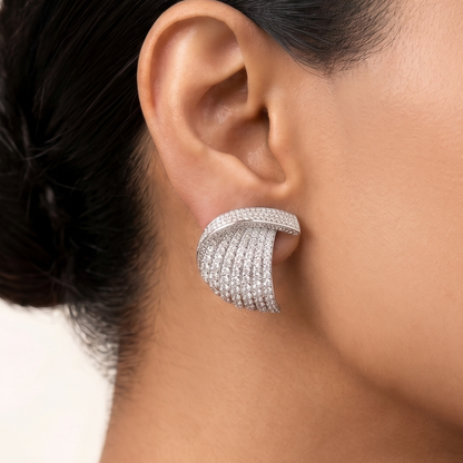 Dreamleaf Earrings - Silver
