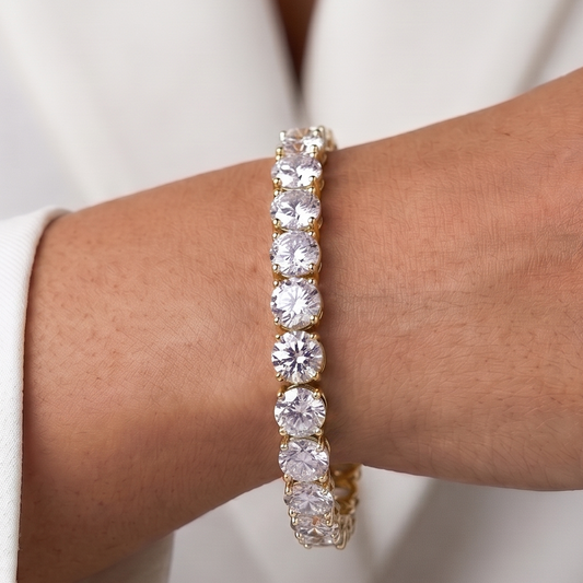 Diamond Tennis Bracelet - 1 CT - Gold