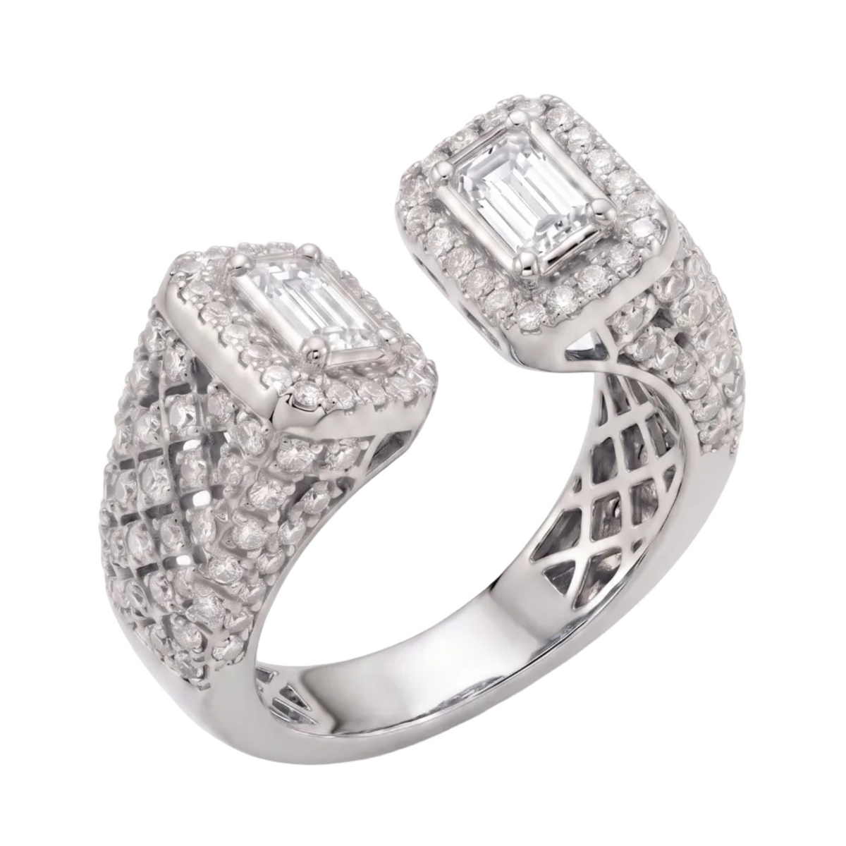 The Open Sole Ring - Silver
