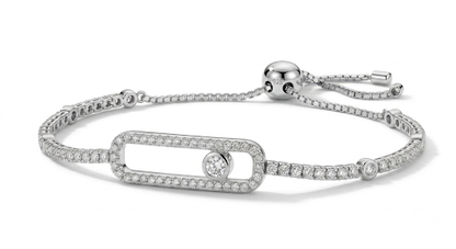 Halo Link Bracelet - Silver