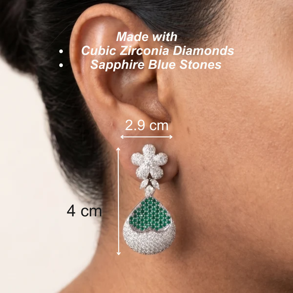 Petal Ice Drops - Green