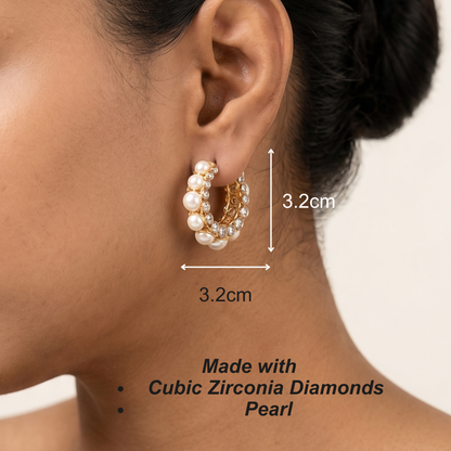 Gold Noora Hoops