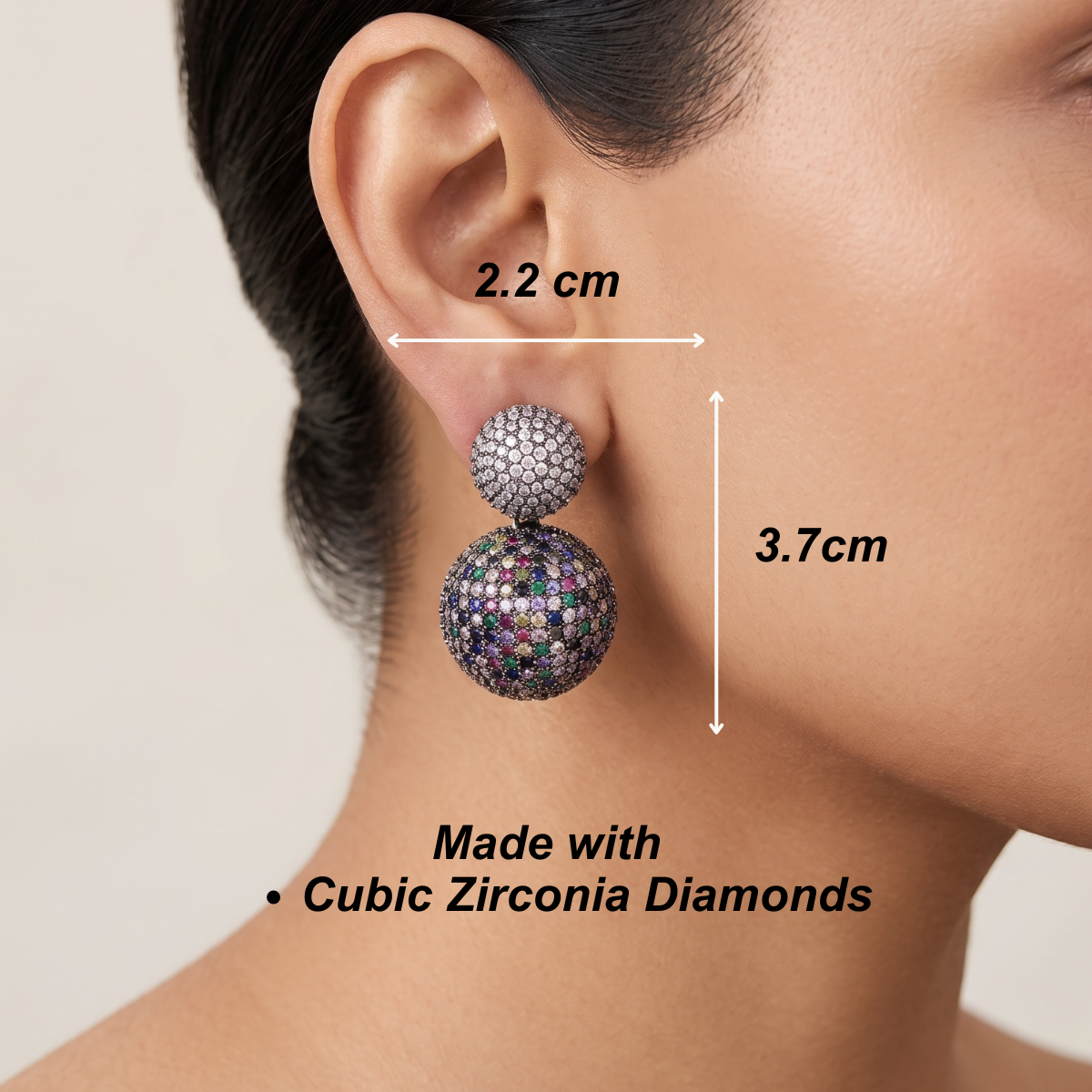 Lucent Earrings - Multicolour