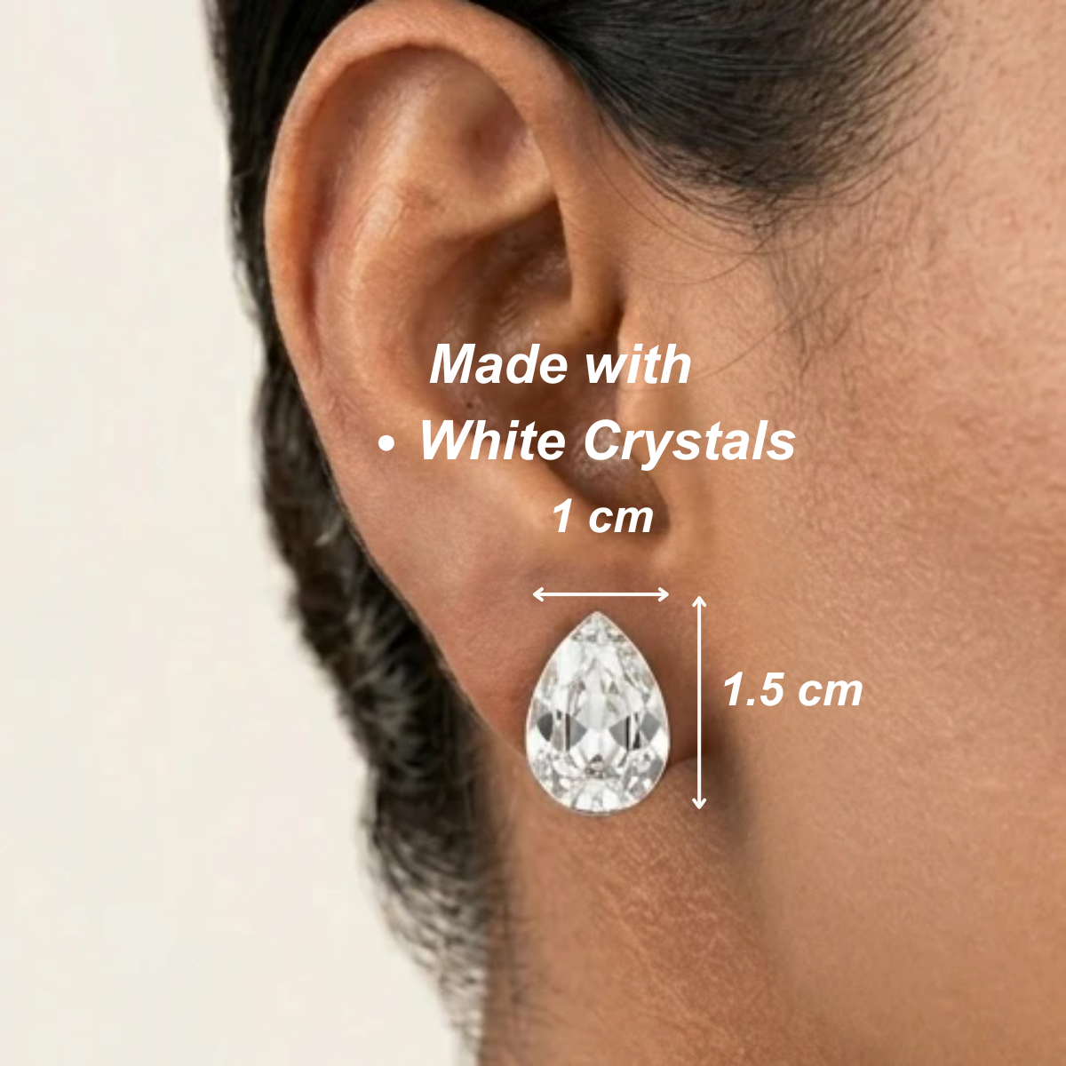 Aurelia Teardrops - White