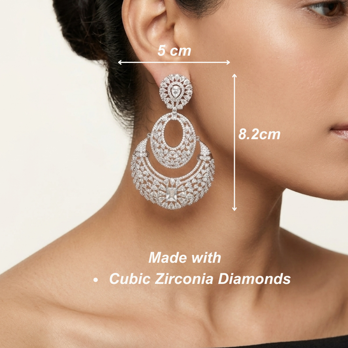 Sitara Diamond Chandbalis
