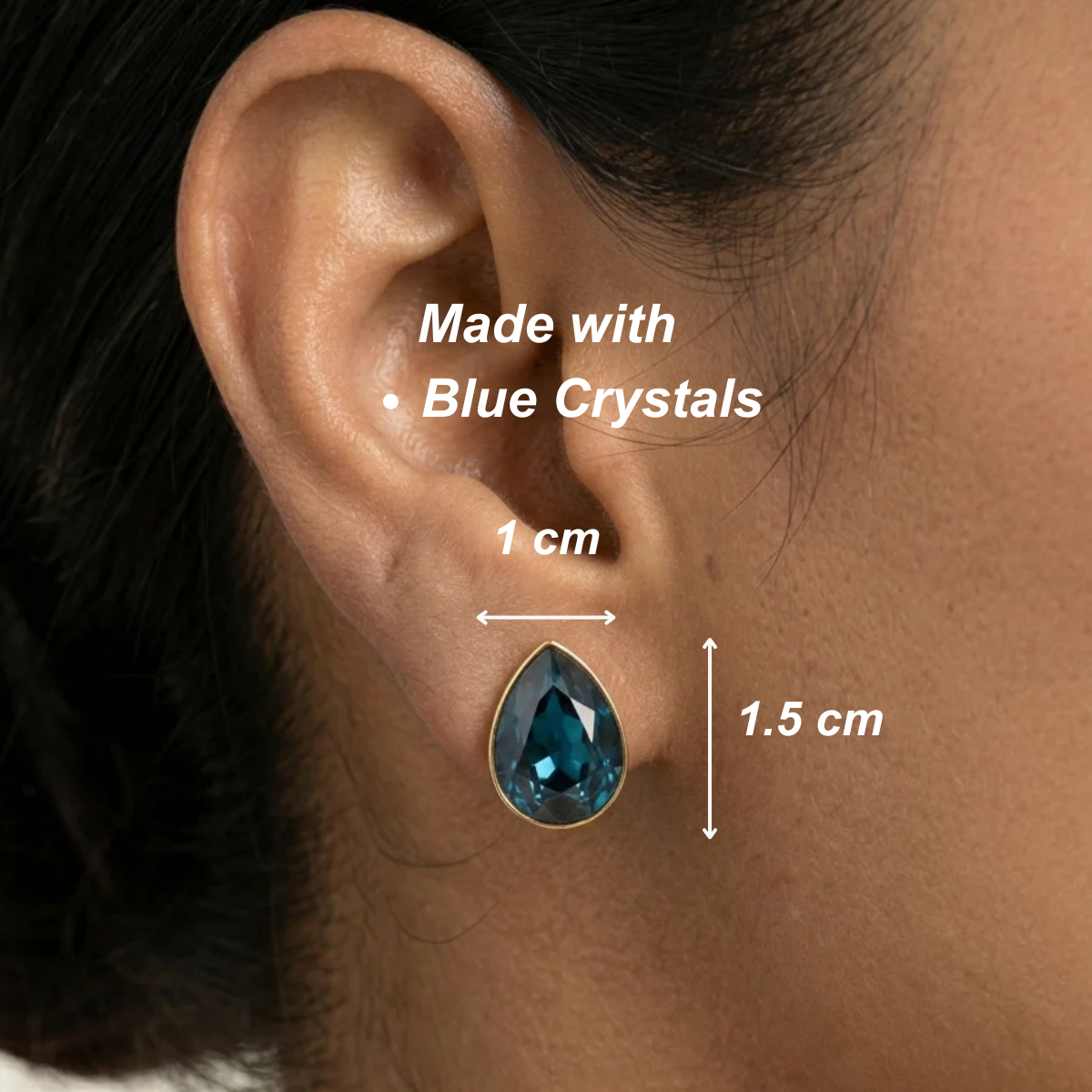 Aurelia Teardrops - Blue