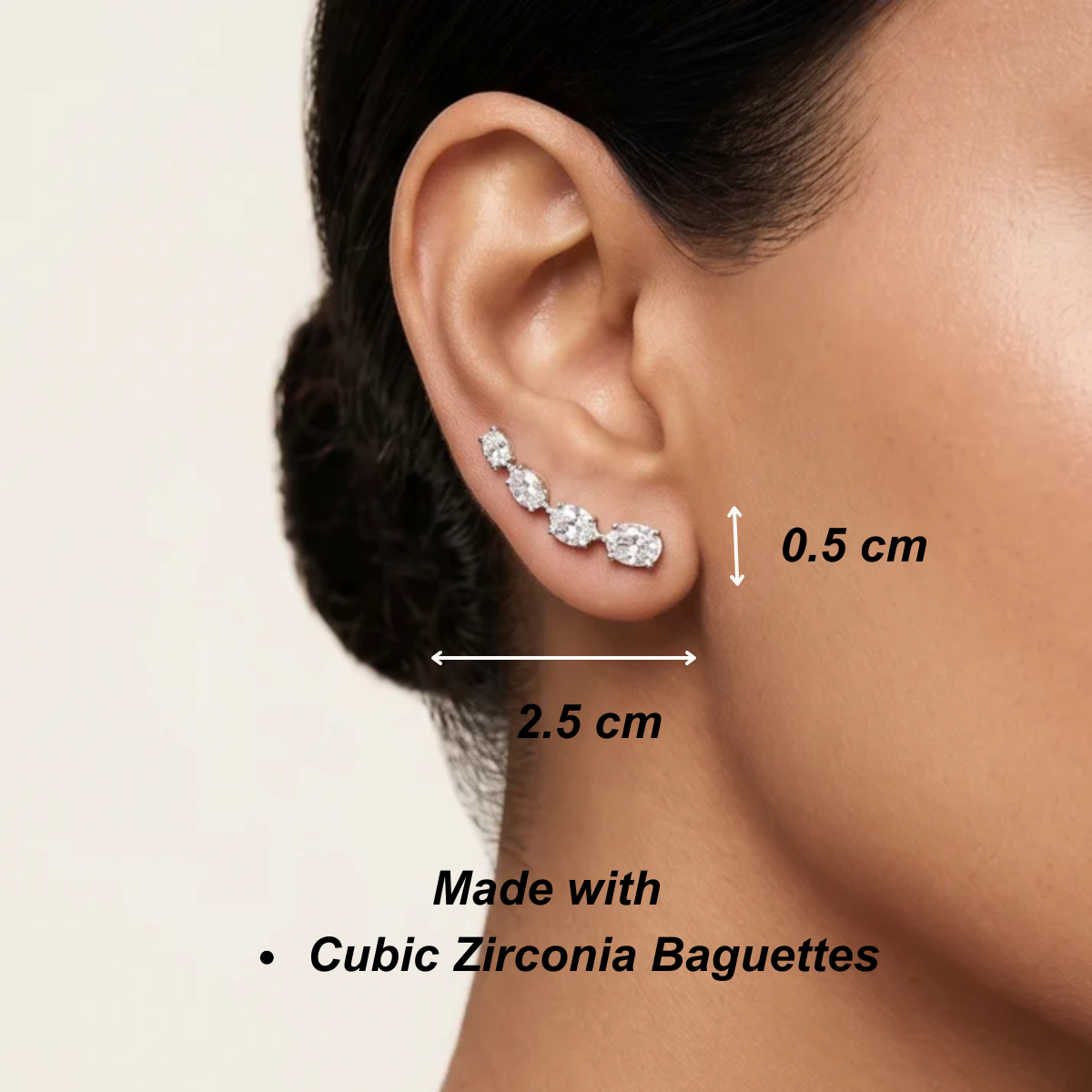 Baguette Ear Cuffs
