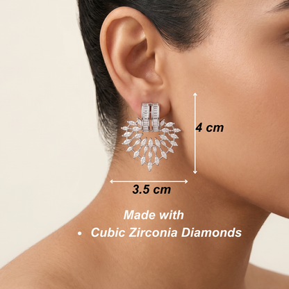 Taru lights Earrings - silver