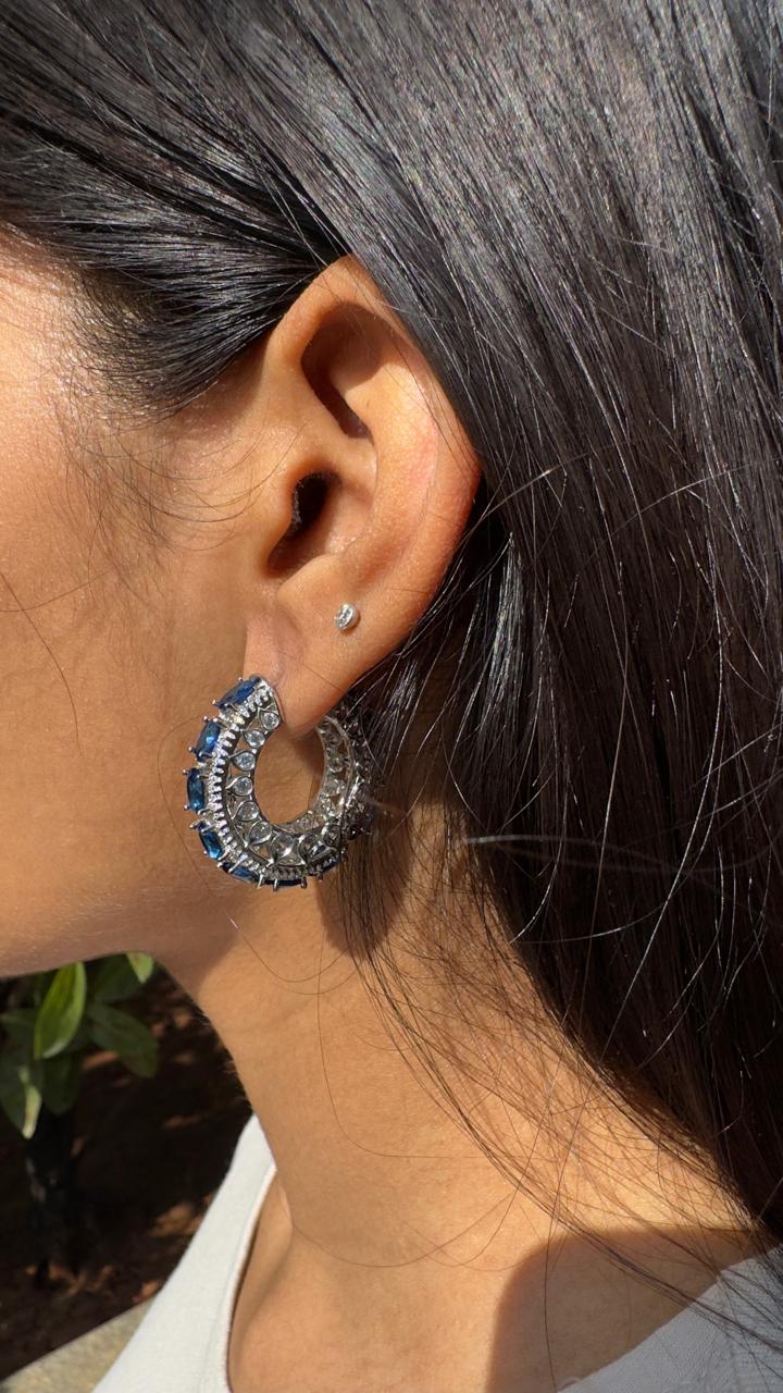 Noorika Hoops - Blue