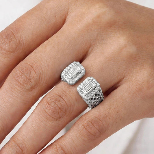 The Open Sole Ring - Silver