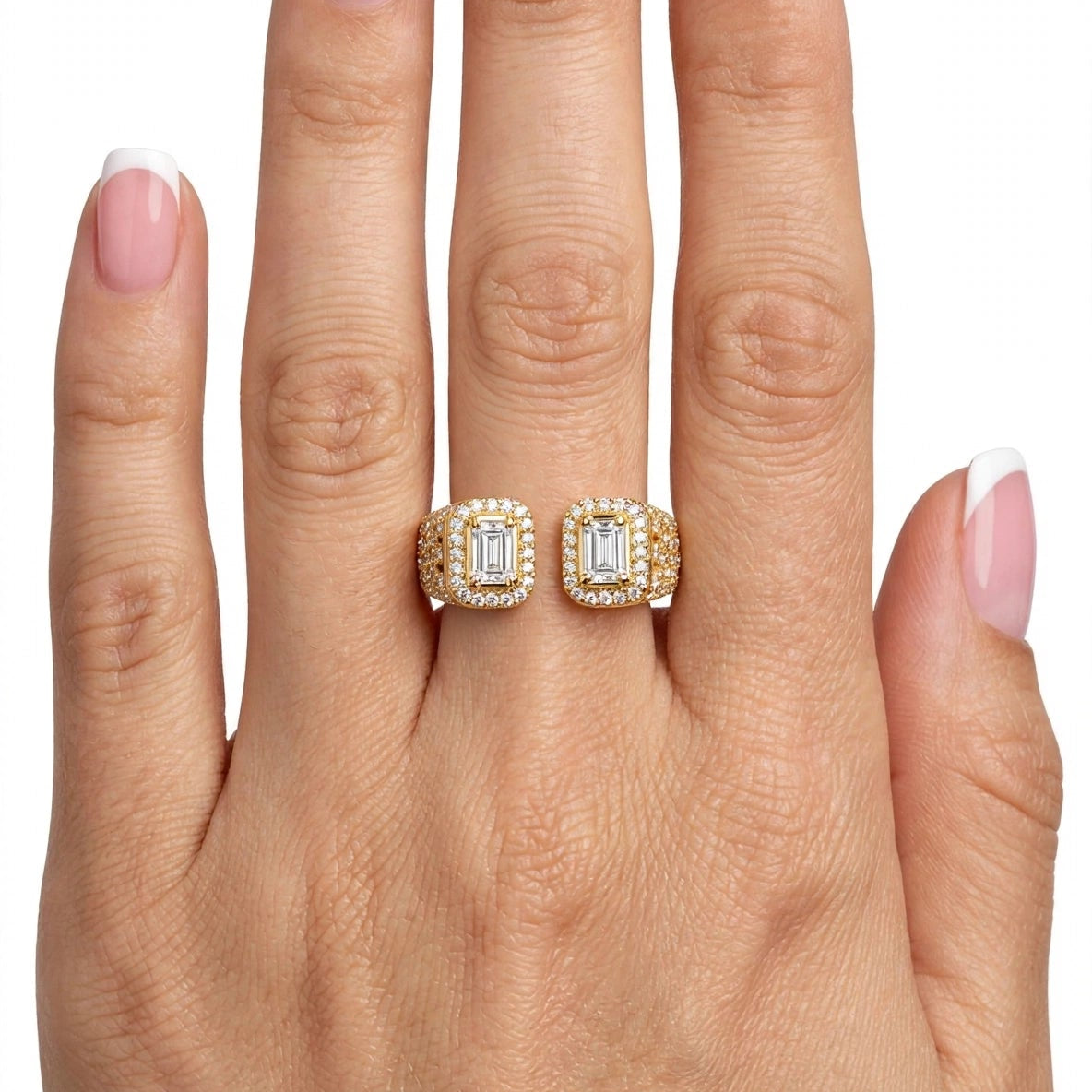 The Open Sole Ring - Gold