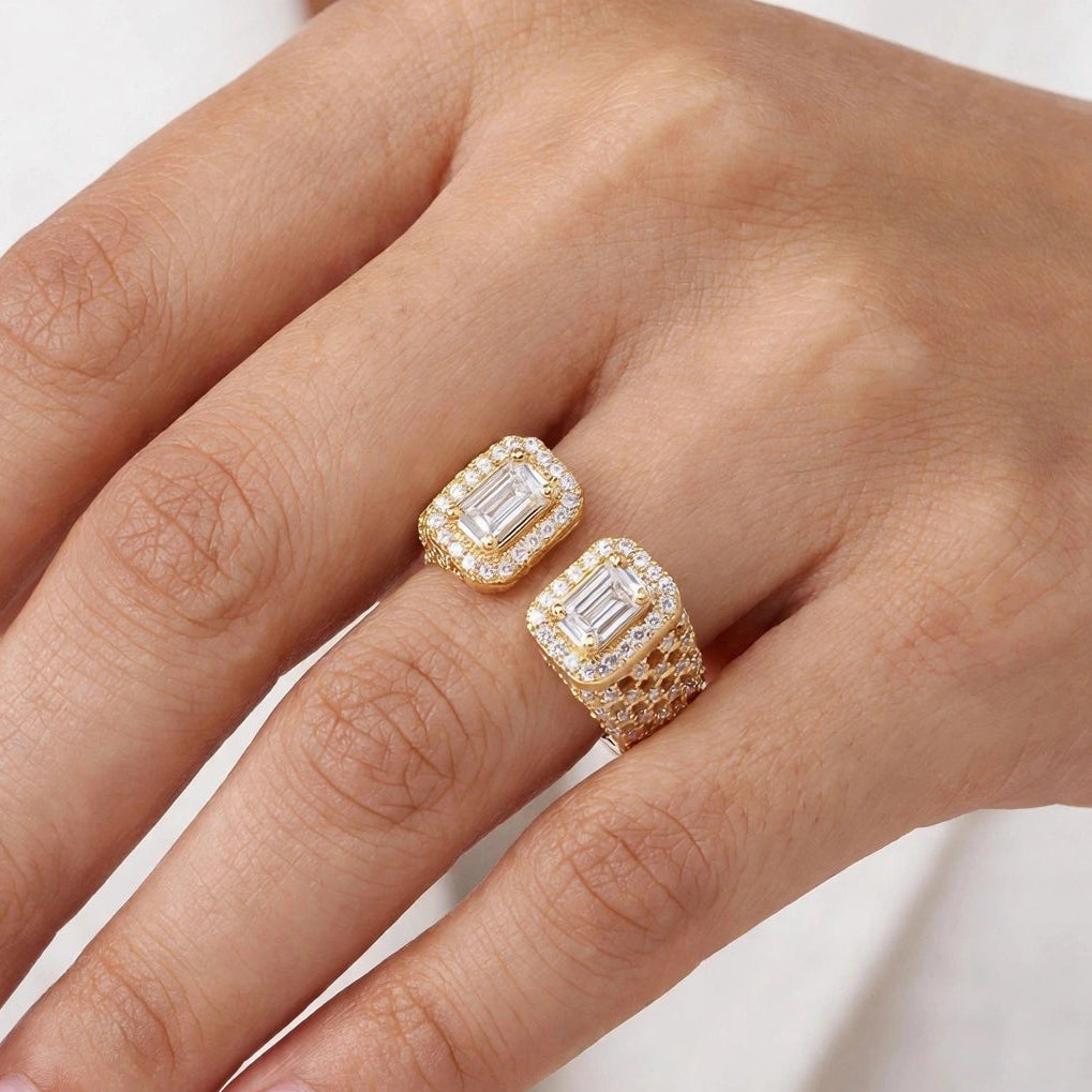 The Open Sole Ring - Gold
