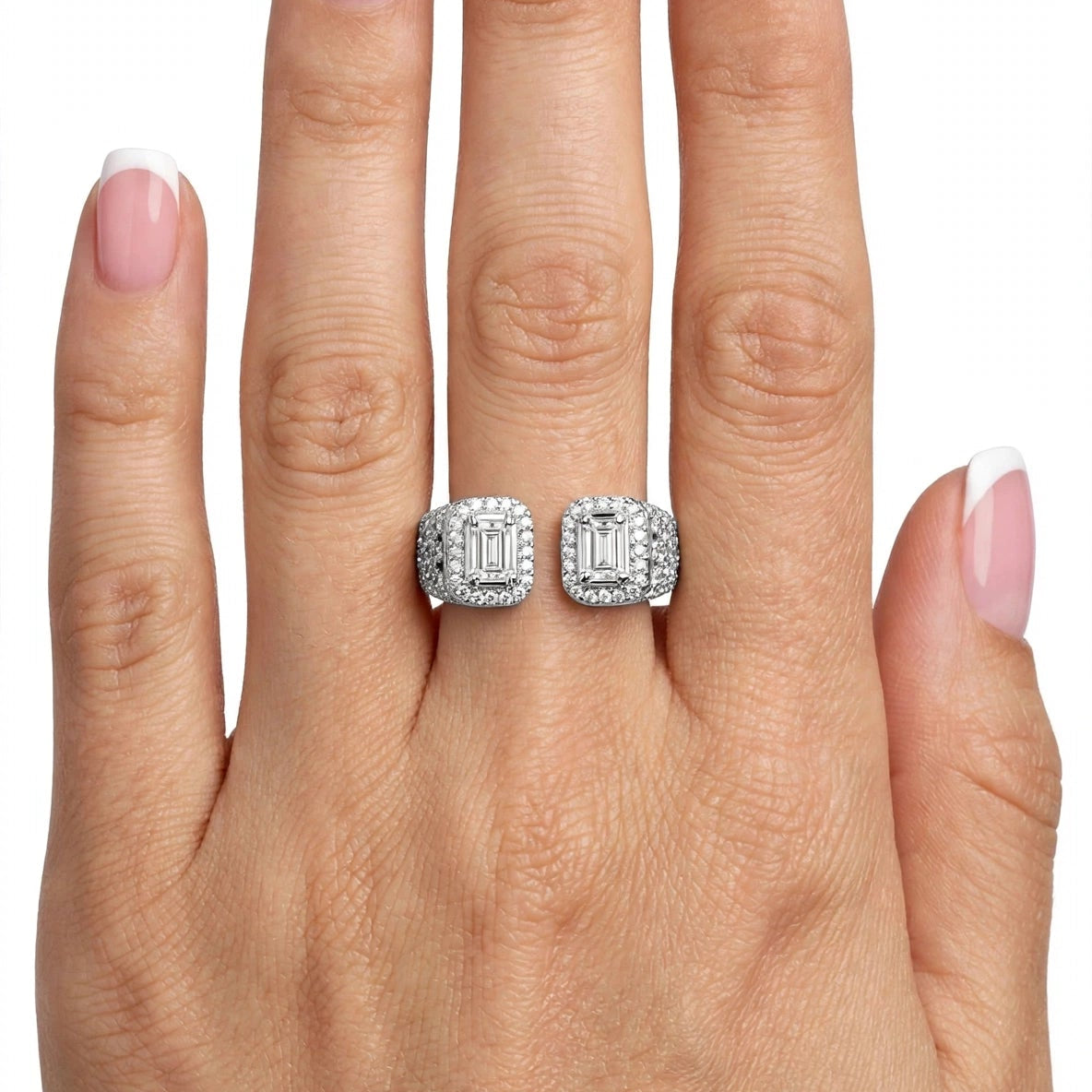 The Open Sole Ring - Silver